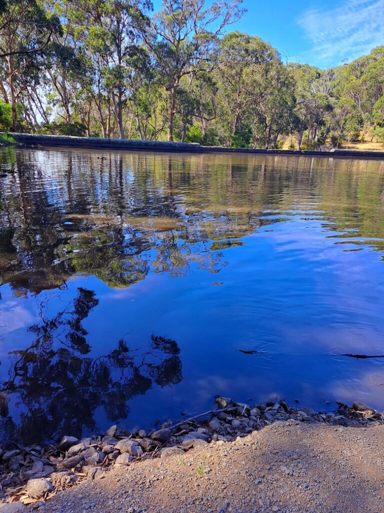 Trawool Reservoir just outside Yea