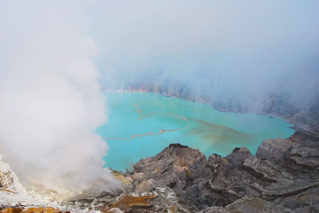 Ijen crater Java Indonesia