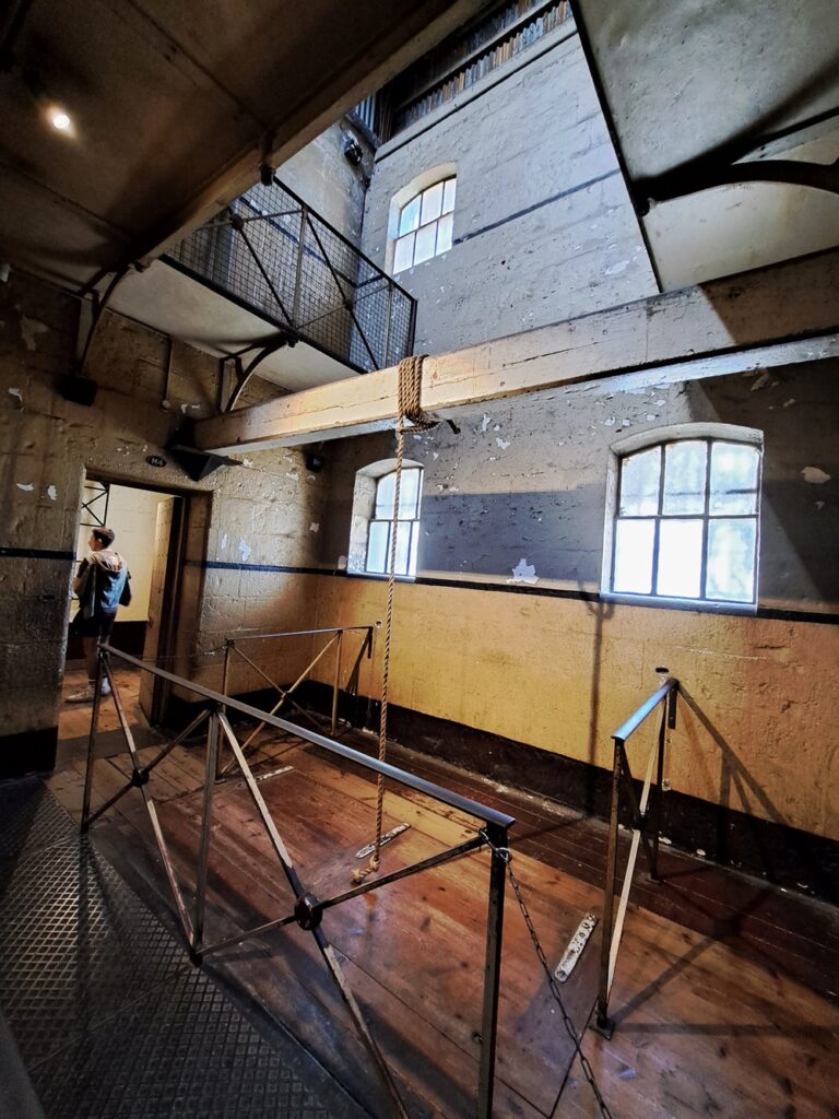 Gallows at Old Melbourne Gaol
