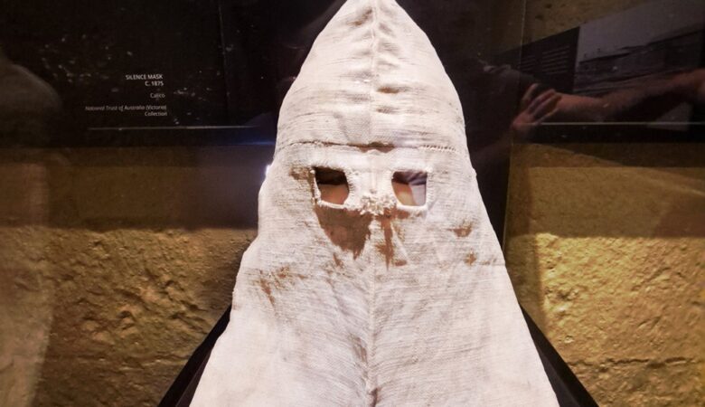 Death Mask at Old Melbourne Gaol