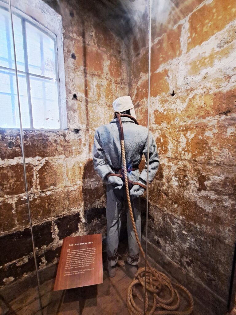 Hanging in the Old Melbourne Gaol