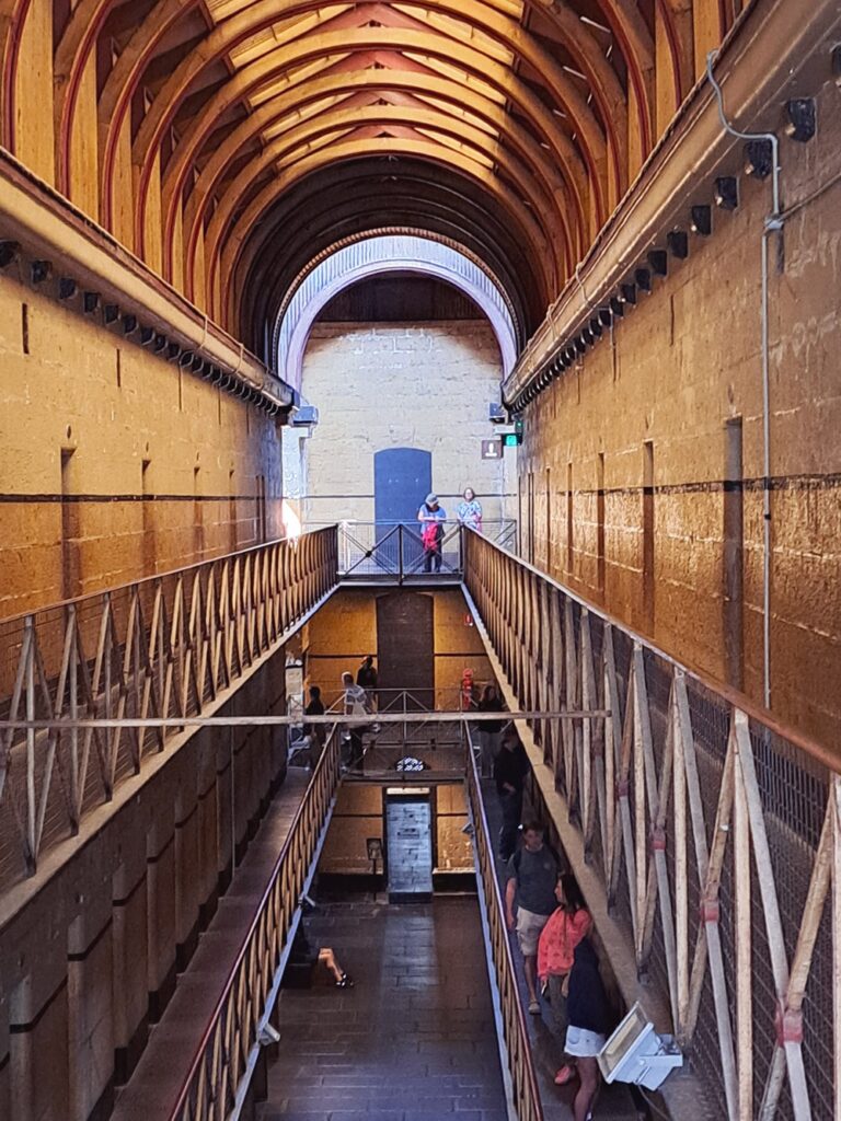 Cells in the Old Melbourne Gaol