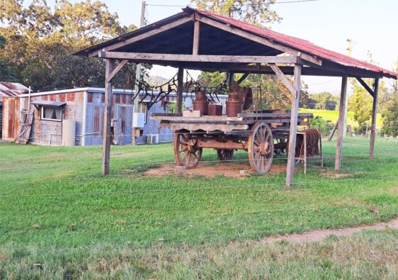 The barn